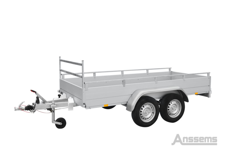 Aanhangwagen voor transport en opslag, ideaal voor zakelijke en particuliere toepassingen.