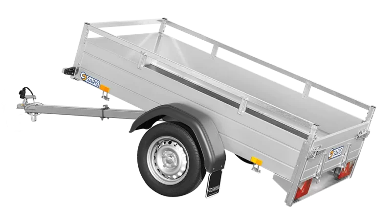 Betrouwbare veetrailer voor transport en opslag, ideaal voor diverse toepassingen.