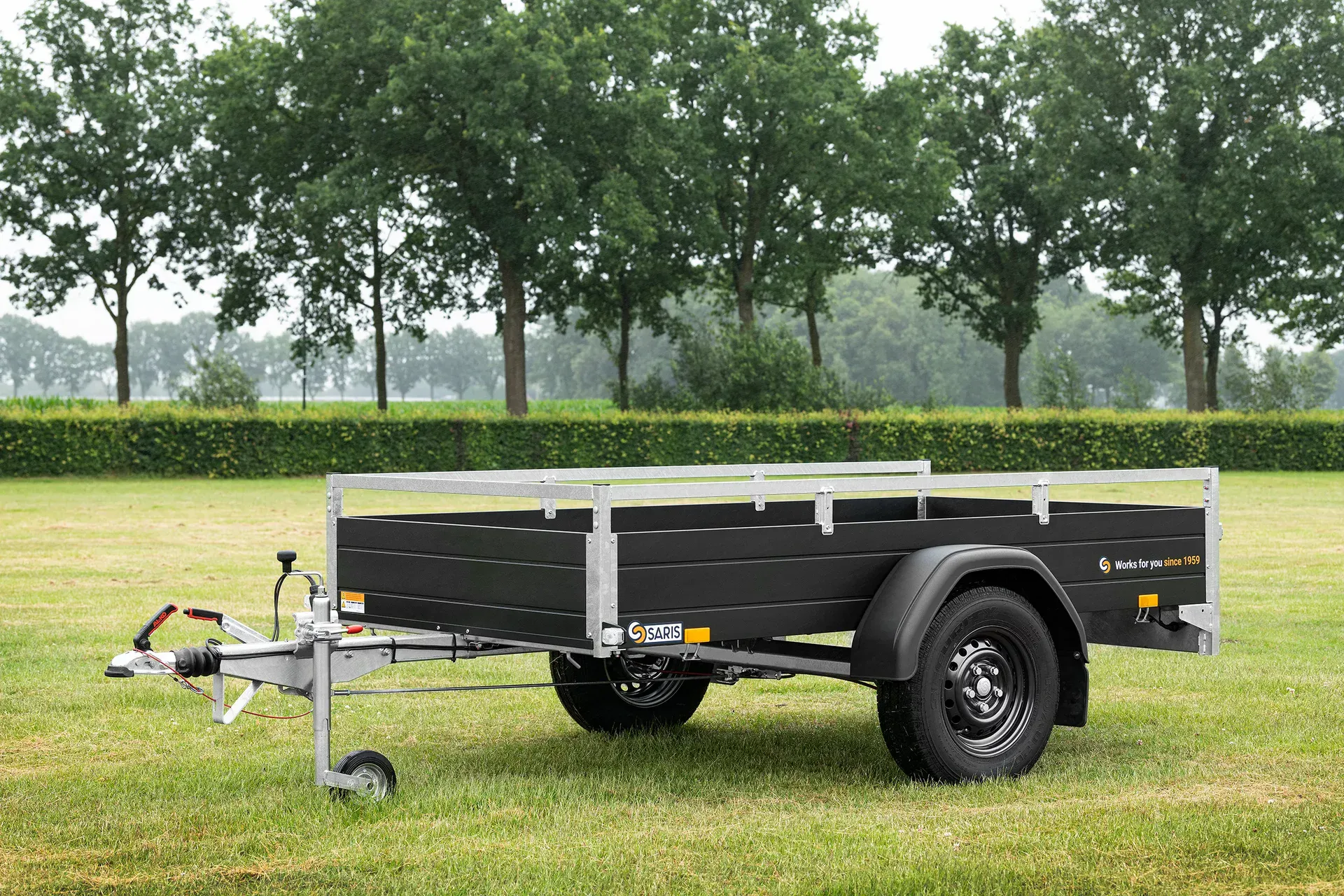 Aanhangwagen voor transport en opslag.