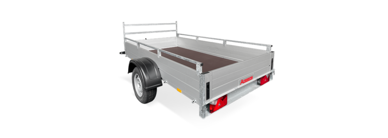 Aanhangwagen voor transport en opslag.