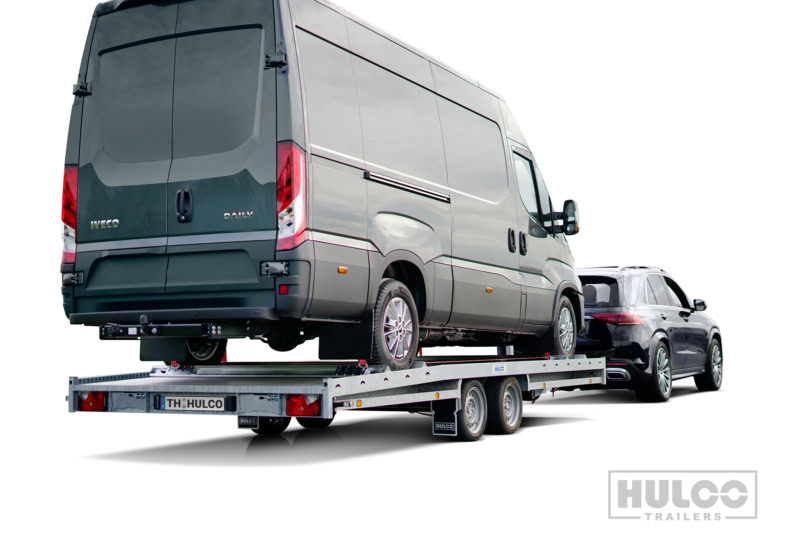 Multitransporter Carax voor het vervoeren van voertuigen.