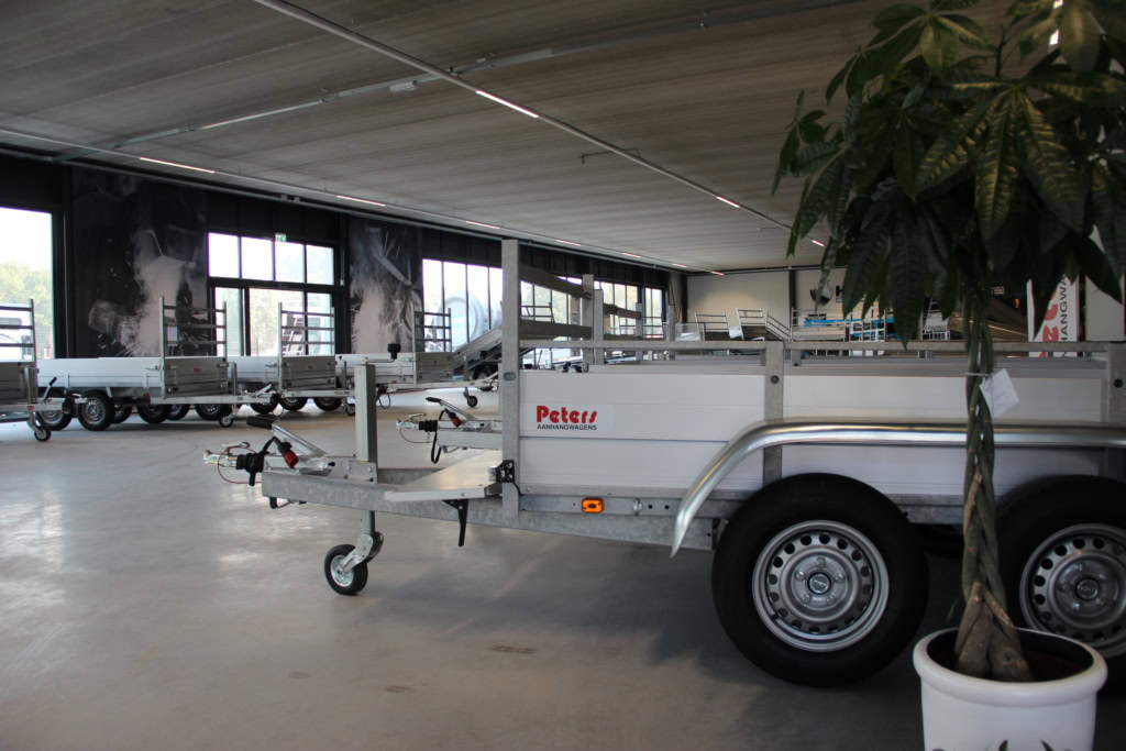 Aanhangwagen voor transport en opslag bij Peters Aanhangwagens.