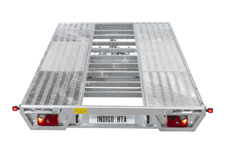 Veetrailer voor aanhangwagen met stevige constructie.