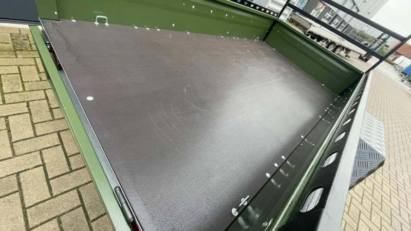 Veetrailer voor transport en opslag.