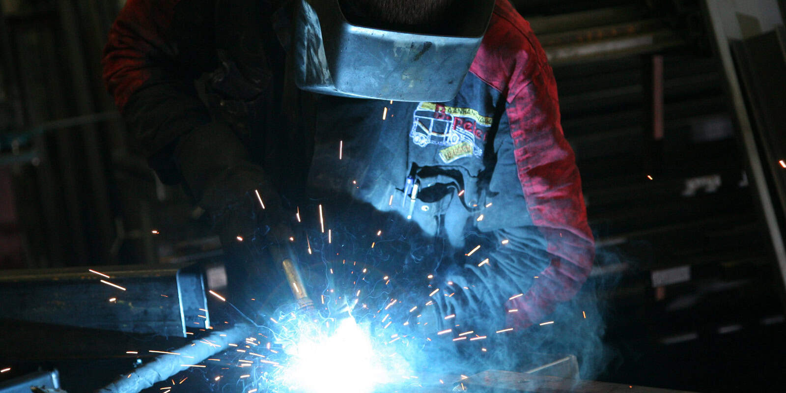 Aanhangwagen in productie bij Peters Aanhangwagens.